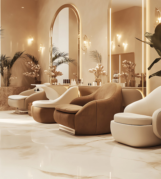 Luxury Salon Interior